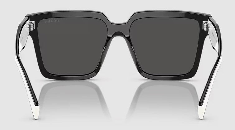 Prada Women's PR 24ZS Non-Polarized Sunglasses - Black/Dark Grey