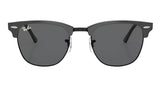 Ray-Ban Clubmaster Classic Polarized Sunglasses - Grey on Black/Dark Grey