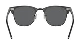 Ray-Ban Clubmaster Classic Polarized Sunglasses - Grey on Black/Dark Grey