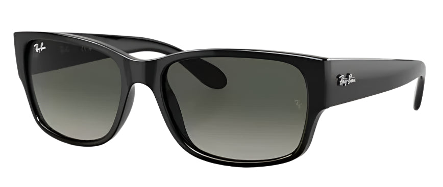 Ray-Ban RB4388 Polarized Sunglasses - Black/Grey Gradient
