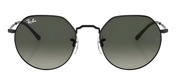 Ray-Ban Jack Polarized Sunglasses - Black/Grey Gradient