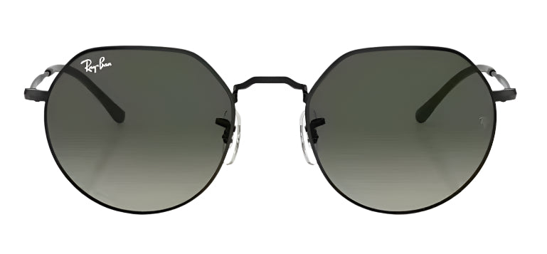 Ray-Ban Jack Polarized Sunglasses - Black/Grey Gradient