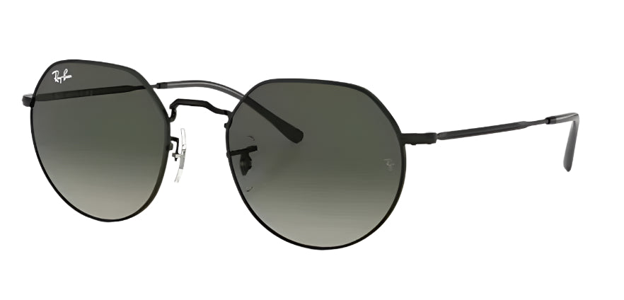 Ray-Ban Jack Polarized Sunglasses - Black/Grey Gradient