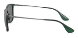 Ray-Ban Mens Chris Polarized Sunglasses - Transparent Green/Dark Grey