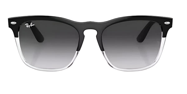 Ray-Ban Steve Polarized Sunglasses - Black on Transparent / Grey Gradient