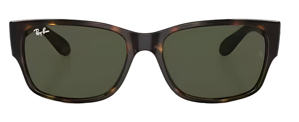 Ray-Ban RB4388 Polarized Sunglasses - Polished Havana/Green