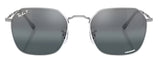 Ray-Ban Polarized Jim Sunglasses - Silver/Blue Mirror Gradient