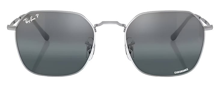 Ray-Ban Polarized Jim Sunglasses - Silver/Blue Mirror Gradient