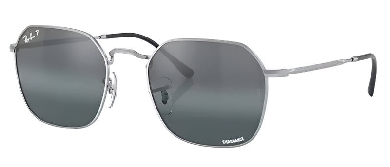 Ray-Ban Polarized Jim Sunglasses - Silver/Blue Mirror Gradient