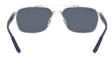 Ray-Ban Mens RB3701 Polarized Sunglasses - Silver/Dark Grey