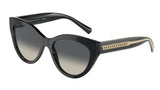 Tiffany & Co. Women's TF4220 Non-Polarized Sunglasses - Black/Grey Gradient
