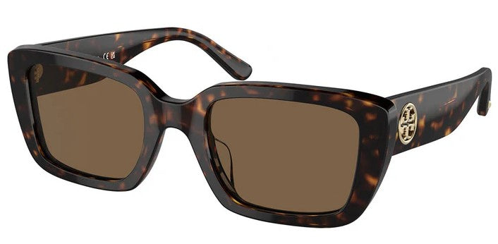 Tory Burch Women's 7190U Polarized Sunglasses - Dark Tortoise/Brown