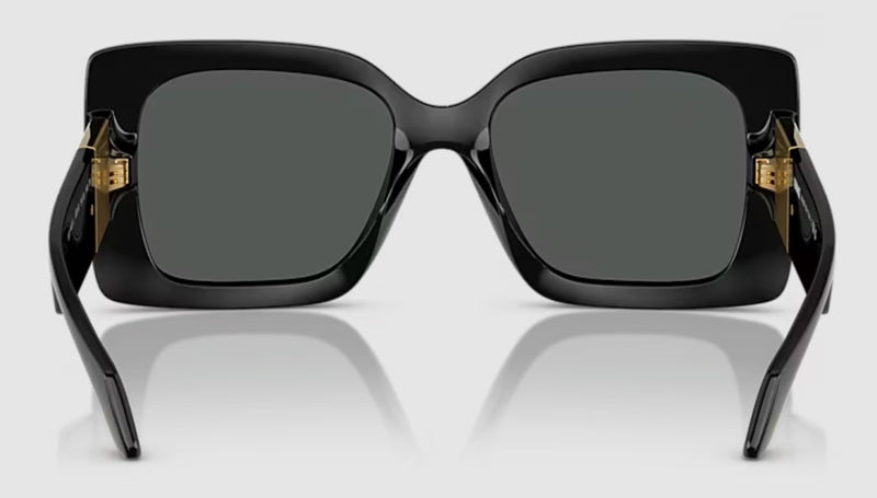 Versace Women's VE4467U Non-Polarized Sunglasses - Black/Dark Grey