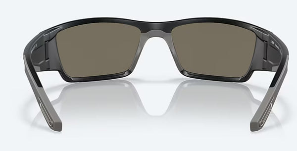 Costa Del Mar Mens Corbina Pro Matte Black Frame - Blue Mirror Lenses - Polarized Sunglasses