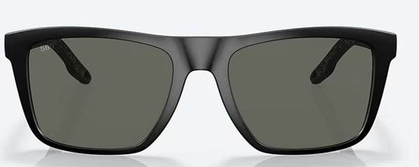 Costa Del Mar Mens Mainsail Matte Black Frames - Gray Lenses - Polarized Sunglasses