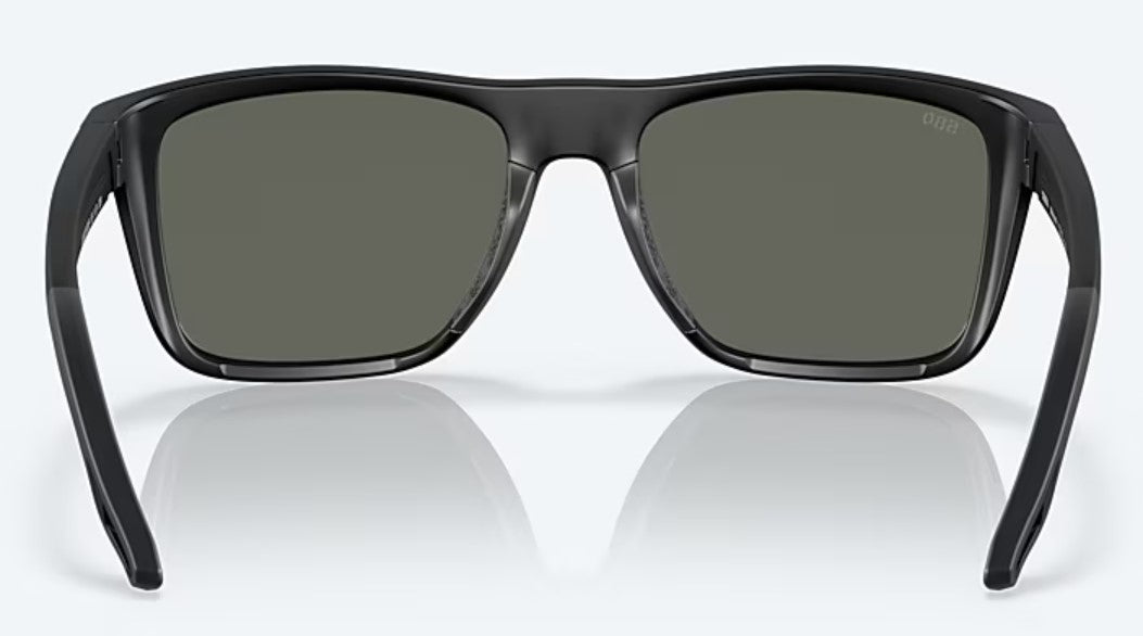 Costa Del Mar Mens Mainsail Matte Black Frames - Gray Lenses - Polarized Sunglasses