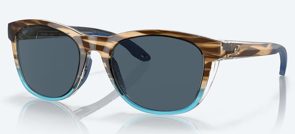 Costa Del Mar Womens Aleta Wahoo Frames - Gray Lenses - Polarized Polycarbonate Sunglasses