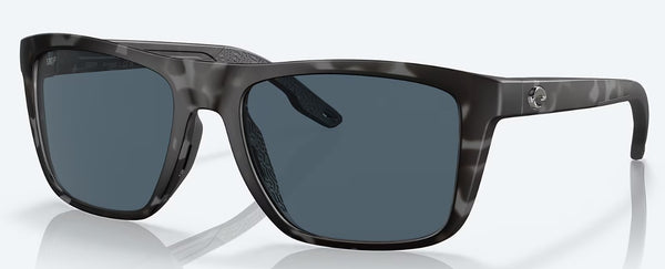 Costa Del Mar Mens Mainsail Tiger Shark Frames - Gray Lenses - Polarized Sunglasses