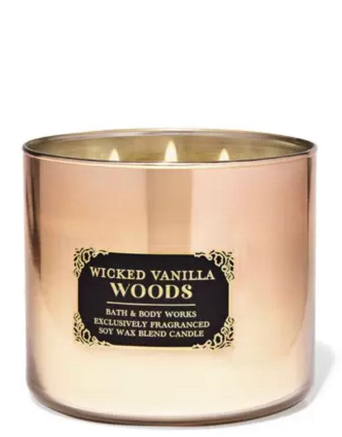 tobacco vanilla candle bath and body works & Bean 3-Wick - Scented Candle for At-Home Use - Long-Lasting, Room-Filling Fragrance - High Fragrance Oil Concentration blended with dried botanicals then hand poured into scotch tumbler glass container Bath & Body Works SMOKED