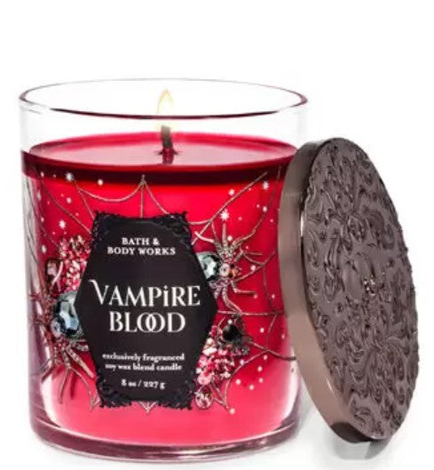 Bath & Body Works Vampire Blood Single Wick Candle