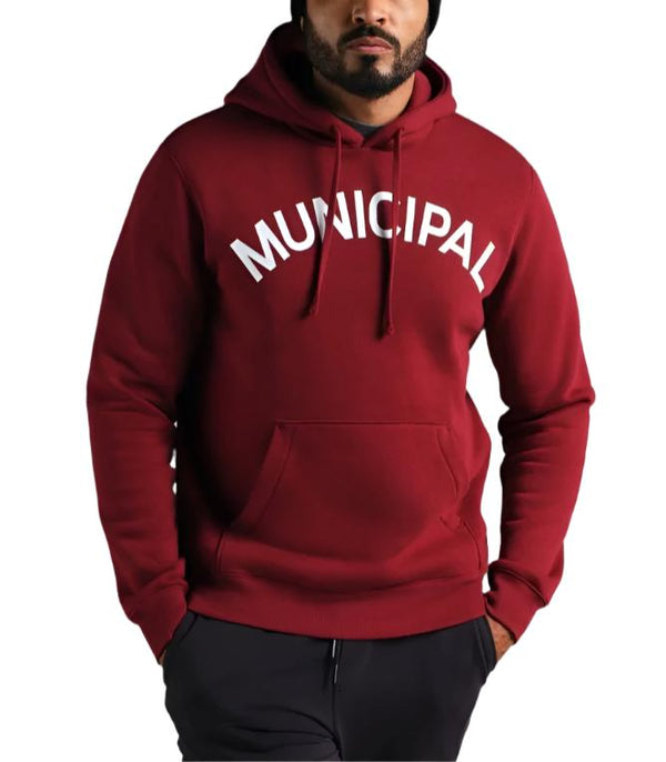 Municipal Mens Origin 300 Pullover Hoodie Sweatshirt