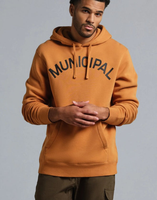 Municipal Mens Origin 300 Pullover Hoodie Sweatshirt