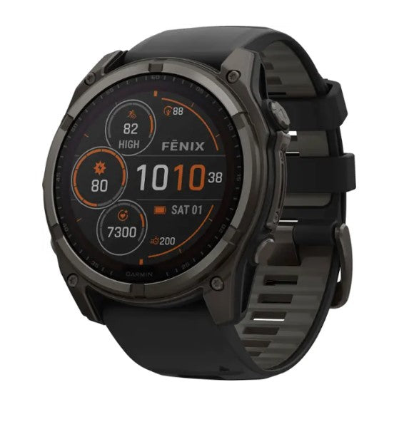 Garmin fēnix 8 Solar Sapphire GPS Smartwatch 51mm Fiber-reinforced polymer