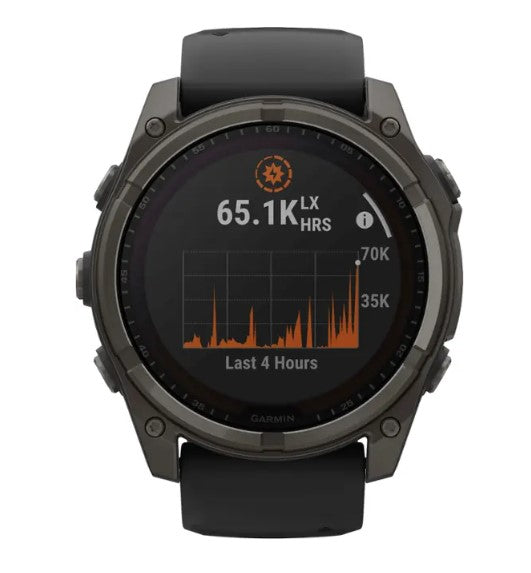 Garmin fēnix 8 Solar Sapphire GPS Smartwatch 51mm Fiber-reinforced polymer