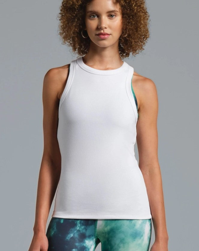 Municipal Womens Rib Knit Tank