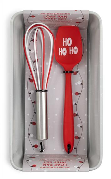 Core Kitchen 3-Piece Baking Set - Grey Ho Ho Ho