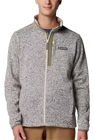 Columbia Mens Sweater Weather Full-Zip Jacket