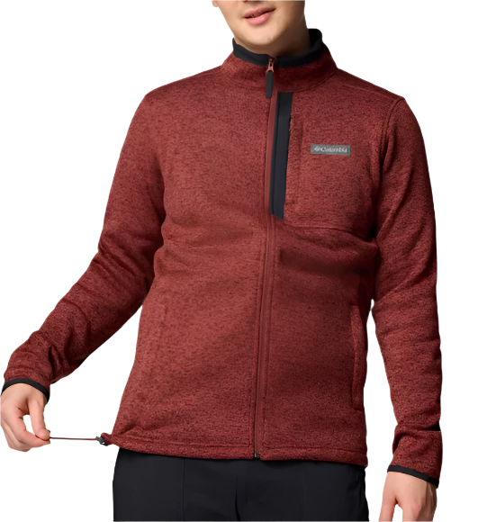 Columbia Mens Sweater Weather Full-Zip Jacket – ShopCGX Columbia Mens Sweater Weather Full-Zip Jacket – ShopCGX