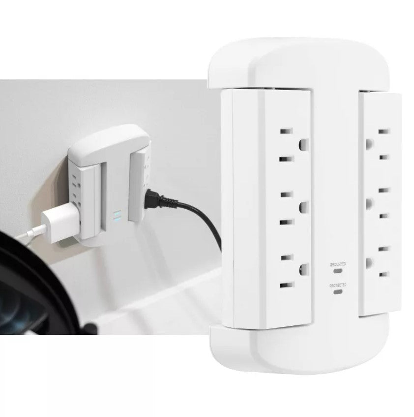 GE 6-Outlet Swivel Surge Tap 980J