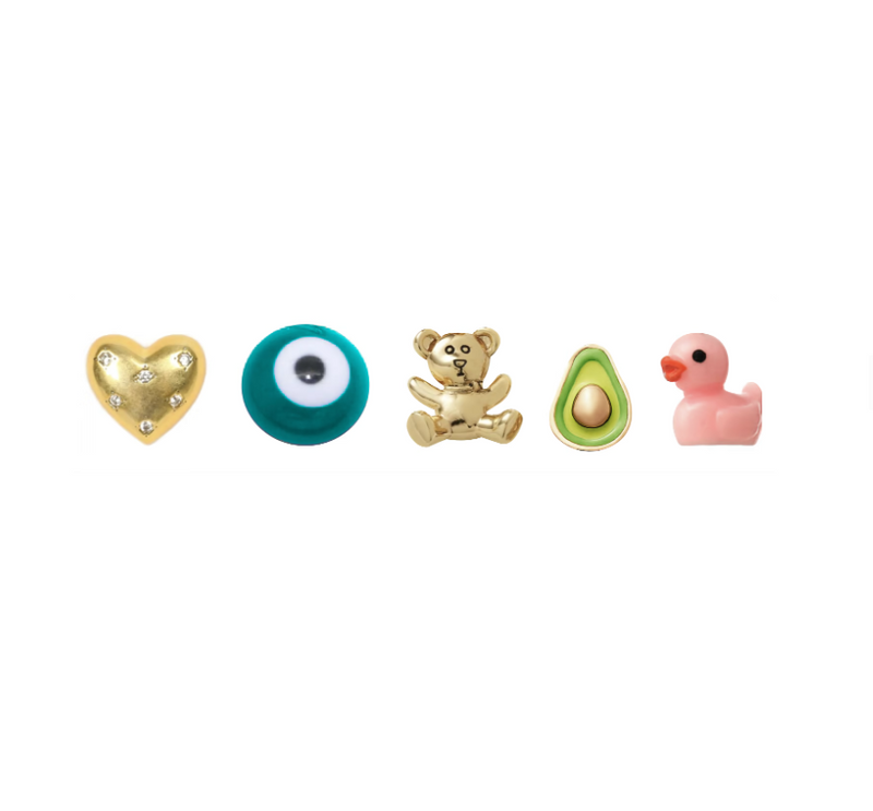 Crocs Junk Drawer Jibbitz Charms - 5 Pack