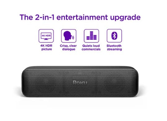 Roku Streambar SE 2-in-1 TV Soundbar