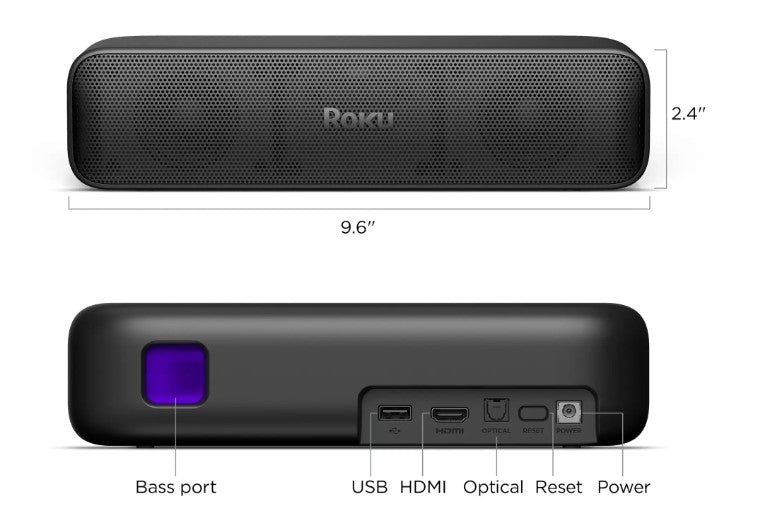 Roku Streambar SE 2-in-1 TV Soundbar