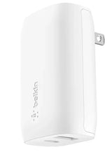 Belkin 37 Watt USB C Wall Charger Power Delivery 25W USB C Port + 12W USB A Port