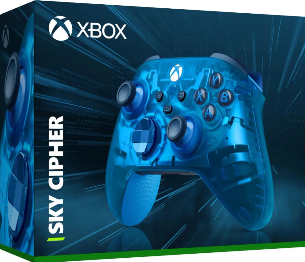 Special Edition Xbox One X Controller Blue Microsoft Xbox Series X