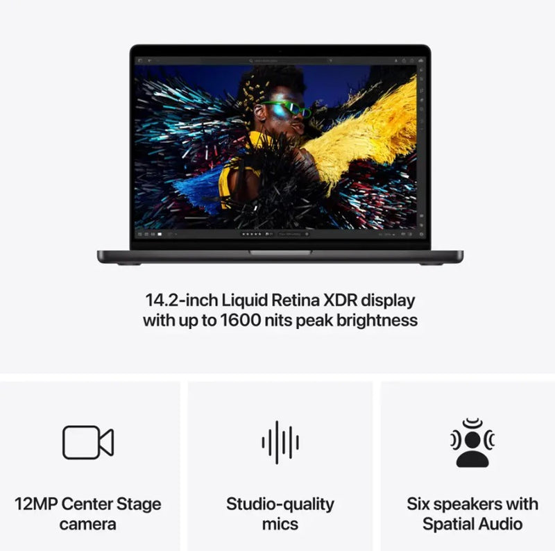 Apple MacBook Pro 14-inch Apple M4 chip Built for Apple Intelligence 16GB Memory 512GB SSD