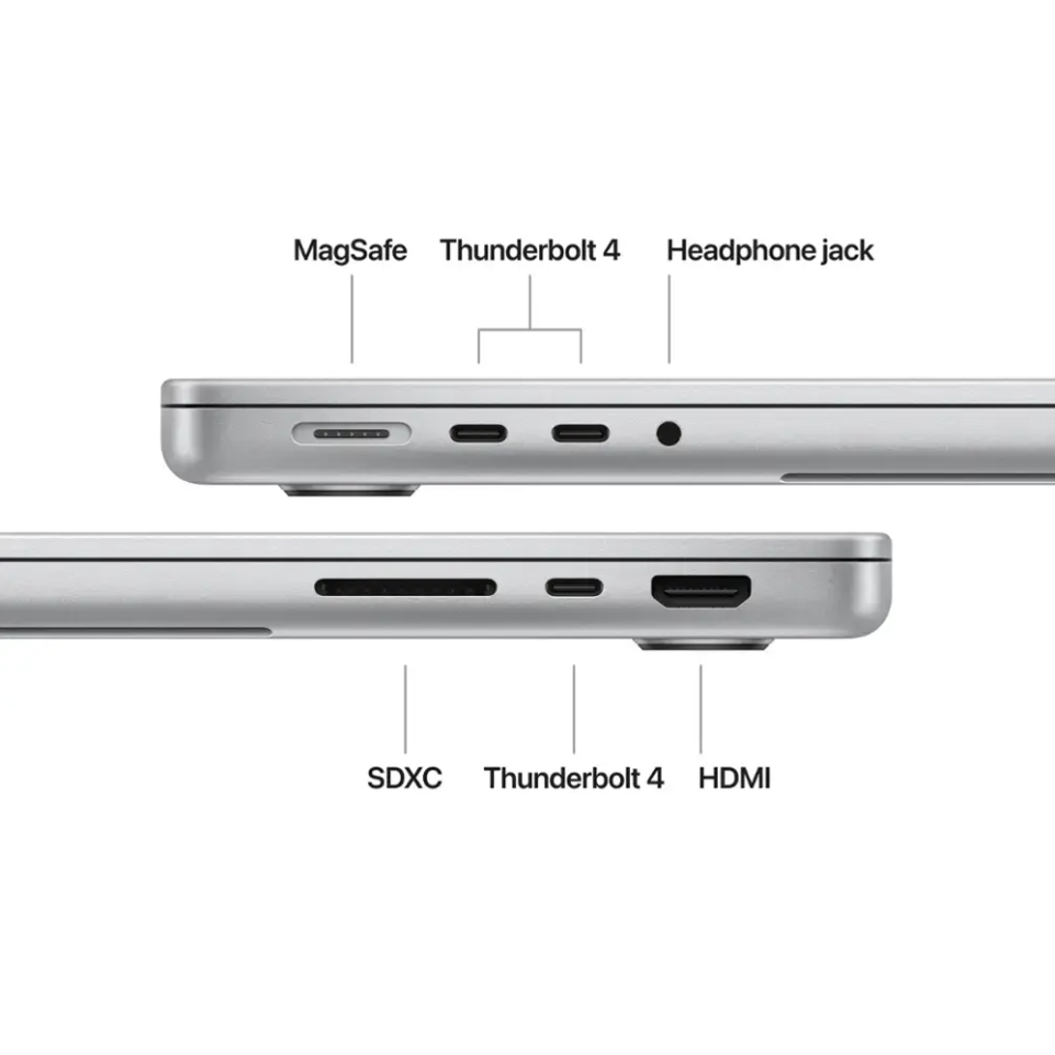 Apple Macbook Pro 14-Inch M4 Chip Built For Apple Intelligence - 16 GB Memory - 512 GB SSD - Silver
