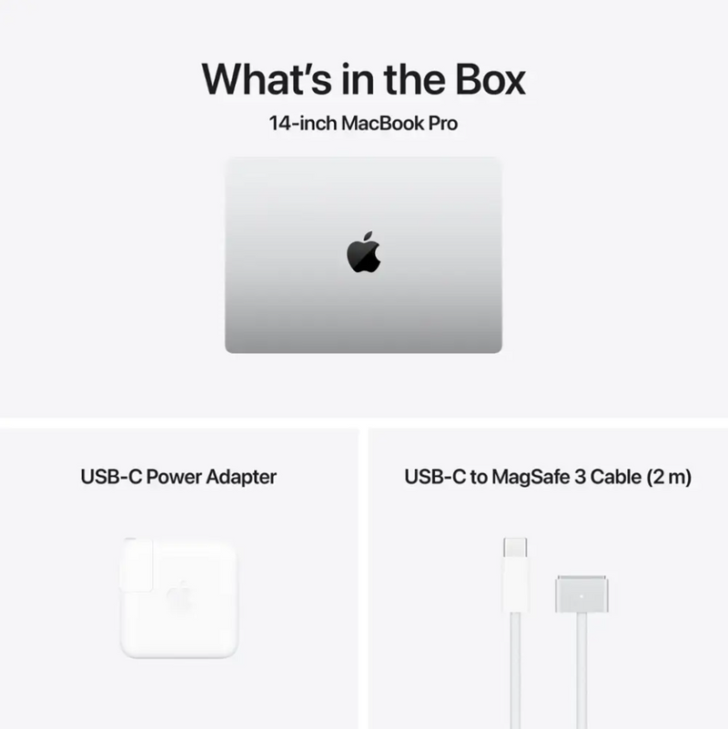 Apple Macbook Pro 14-Inch M4 Chip Built For Apple Intelligence - 16 GB Memory - 512 GB SSD - Silver