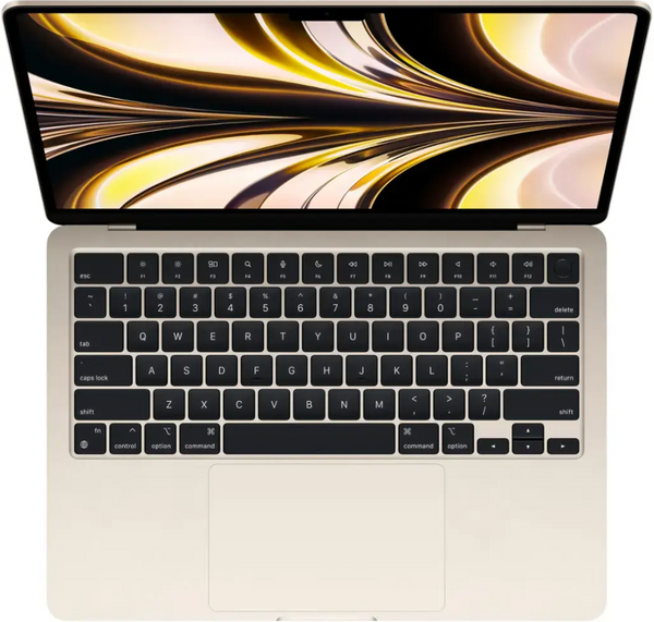 Apple MacBook Air 13" Apple M2 Chip Built for Apple Intelligence - 16GB Memory - 256GB SSD - Starlight