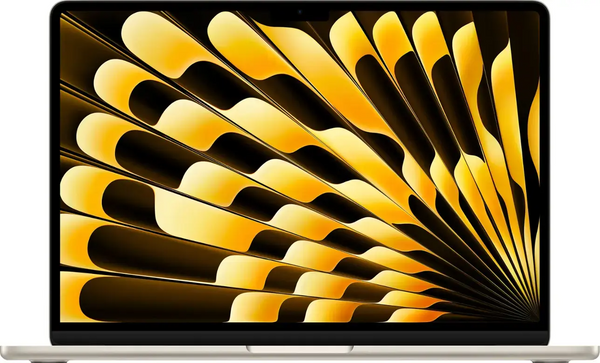 Apple MacBook Air 13" Apple M3 Chip Built for Apple Intelligence - 16GB Memory - 256GB SSD - Starlight