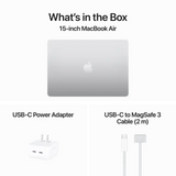 Apple MacBook Air 15" Apple M3 Chip Built for Apple Intelligence - 16GB Memory - 256GB SSD - Silver