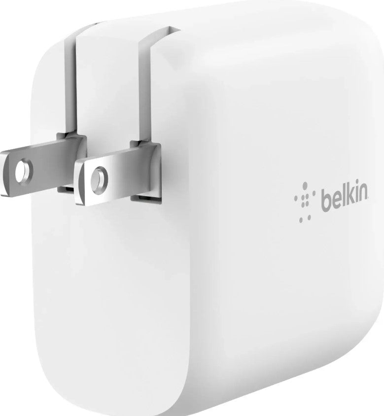 Belkin - 40W Dual Port USB C Wall Charger - USB Type C Charger Fast Charging