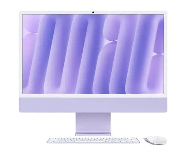 Apple iMac 24" All-in-One - M4 chip - Built for Apple Intelligence - 10 Core CPU/GPU - 24GB Memory - 512GB SSD