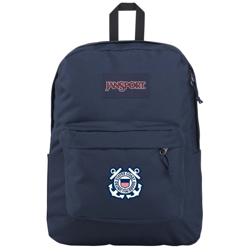 jansport backpacks durability Jansport Coast Guard Logo Super Break Plus Backpack – ShopCGX