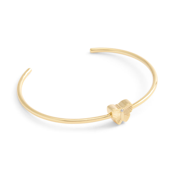 Coach Butterfly Thin Cuff Bracelet