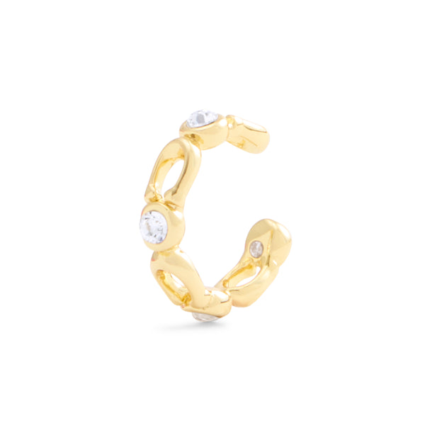 Coach Signature Heritage Single Cuff Earring