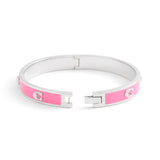 Coach Signature C Enamel Bangle Bracelet